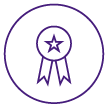 Top 30 of Best Online Colleges award icon