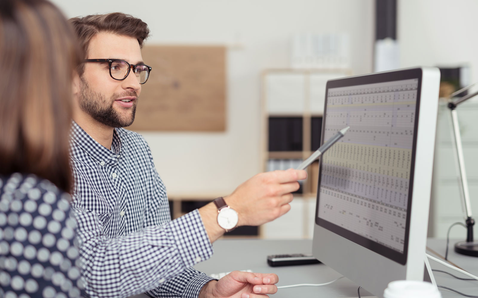 Dev Ops team working on computers