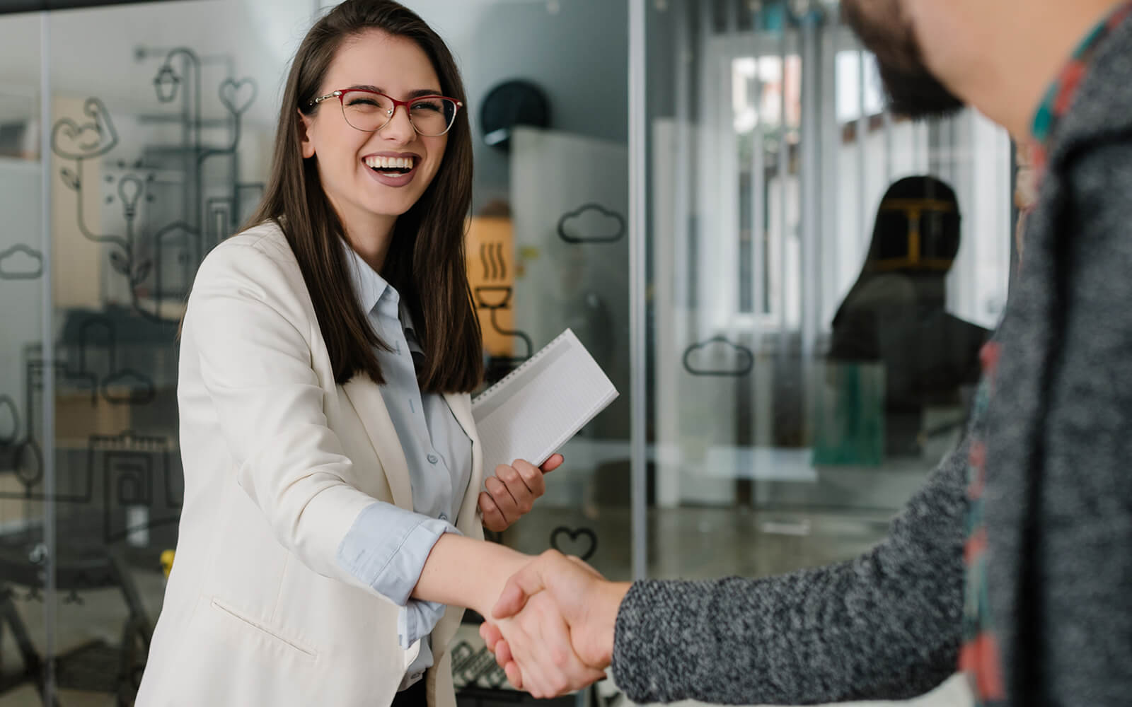 Human Resource personnel working with employee