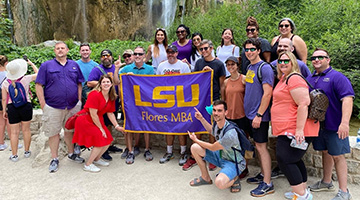 Group On international trip
