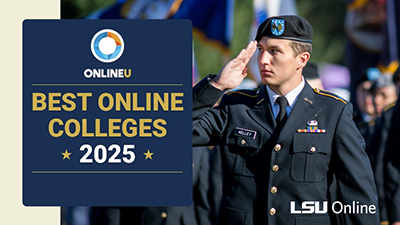 LSU Named a Top Military-Friendly Online College for 2025, Recognized for Exceptional Veteran Support photo